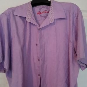 Robert Graham shirtsleeve dress shirt